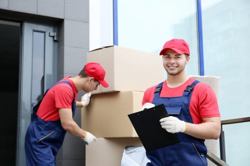 Removal team planning a safe moving job in Isleworth
