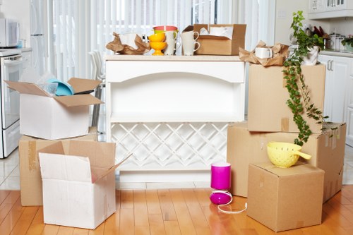 Illustration of cookie consent on a removals website