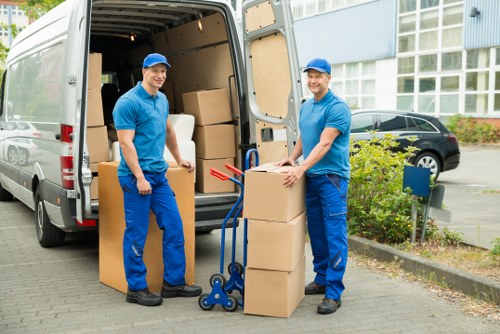 Packing and loading service for a home removal in Isleworth
