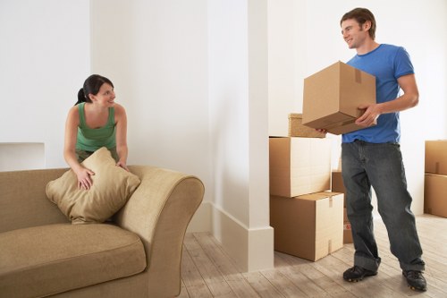 Residential move in Isleworth with careful loading and transport